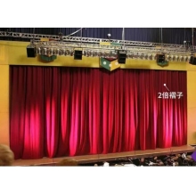 舞臺(tái)電動(dòng)幕布  定做（加厚意大利絨布，軌道，杜亞舞臺(tái)專用電機(jī)ID100-WF，遙控器）